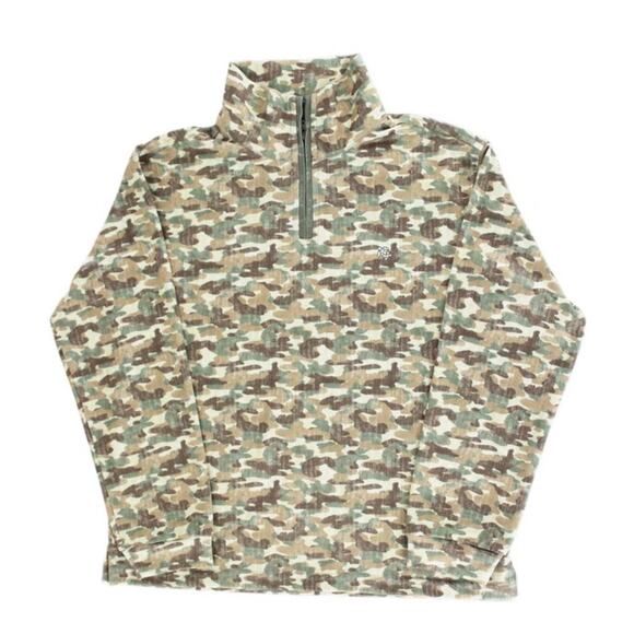 Bailey Boys Performance Half Zip - Camo NWT size 8 - Picture 1 of 7